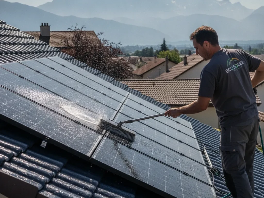 Maintenance & nettoyage de panneaux solaires